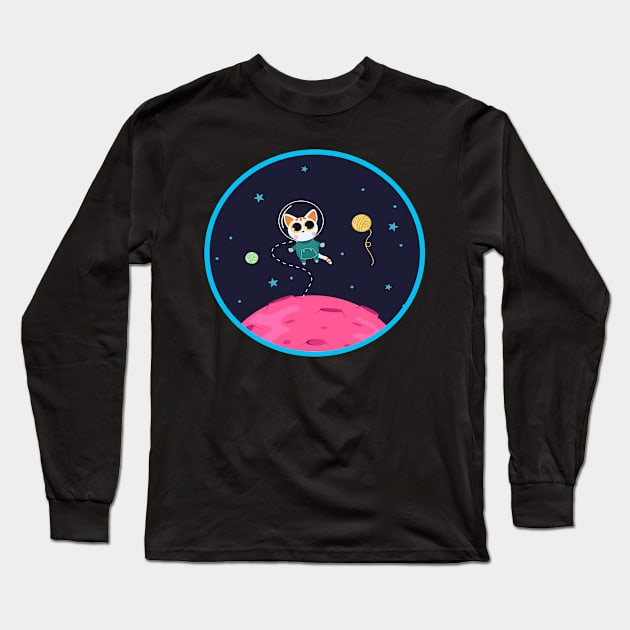 Kitty Cats Long Sleeve T-Shirt by Dody